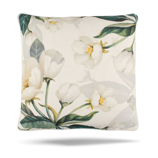 Outdoor/Indoor Decorative cushion cover - Botanical Floral  - 18 x 18''
