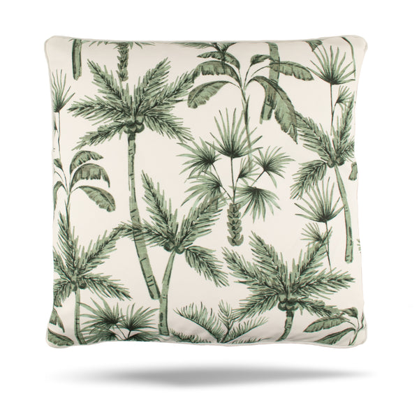 Outdoor/Indoor Decorative cushion cover - Palms - 18 x 18''