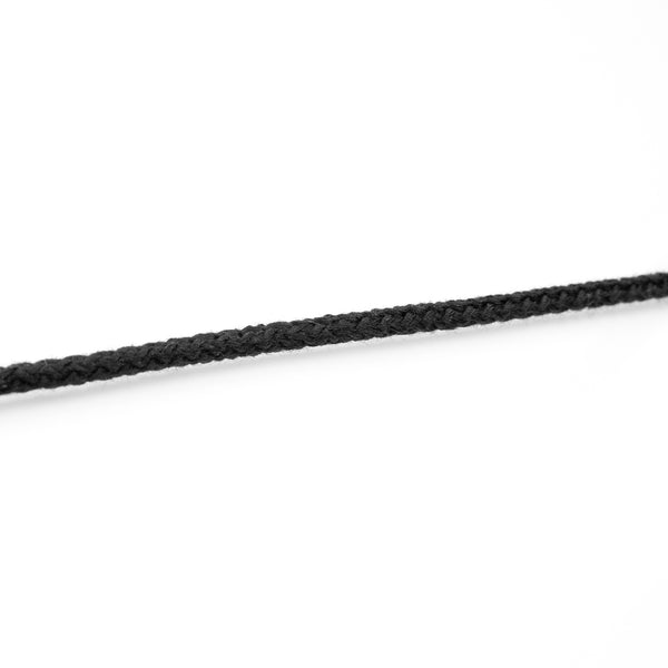 5mm Braided Cord - Black