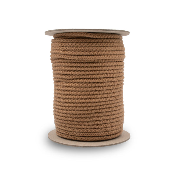 5mm Braided Cord - Taupe