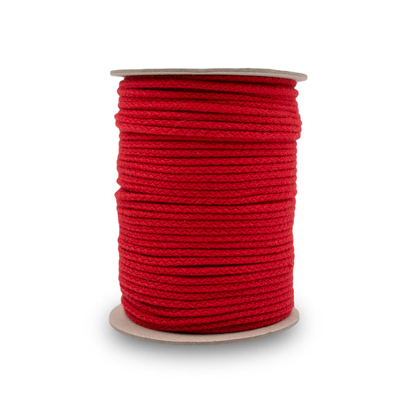 3mm Braided Cord - Red