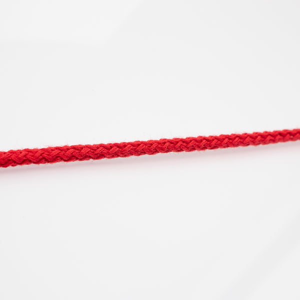 3mm Braided Cord - Red