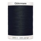 Fil tout usage GÜTERMANN 1000m Noir