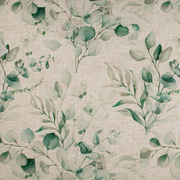Home Decor Fabric - The Essentials - Printed Sheer - Breath - Green