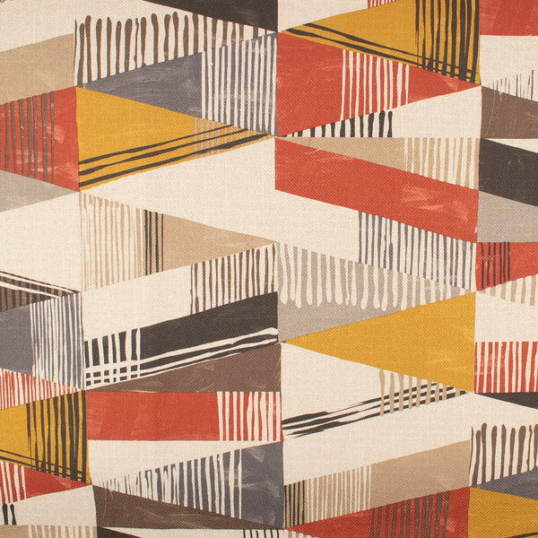 Home Decor Fabric - California - Divergente Upholstery Fabric Orange
