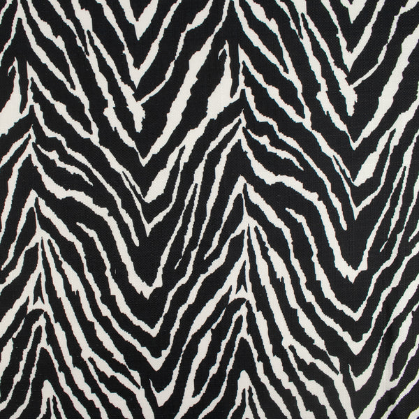 Home Decor Fabric - The Essentials - Zebra - Black