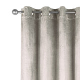 Grommet curtain panel - Glamour - Silver - 54 x 95''