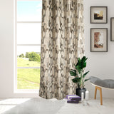 Grommets curtain panel - Sam - Taupe - 52 x 96''