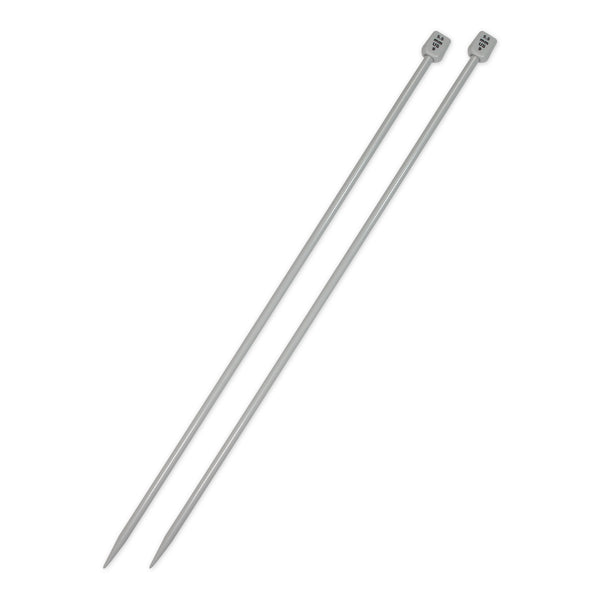 UNIQUE KNITTING Single Point Knitting Needles 35cm (14") Plastic - 5.5mm/US 9