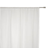 Rod pocket panel - Athena - White 54 x 96''