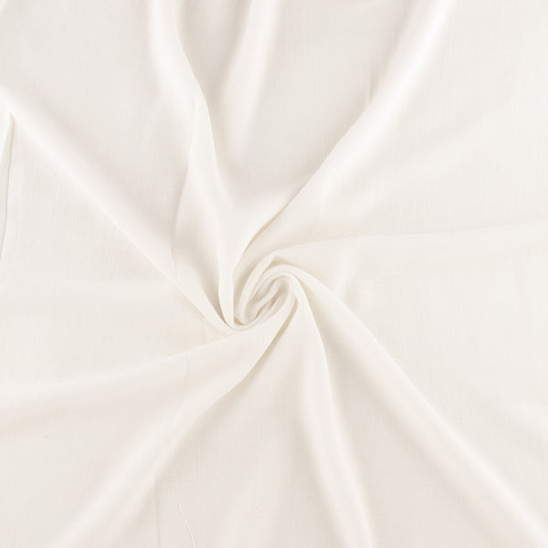 Sandwash Linen Look - White