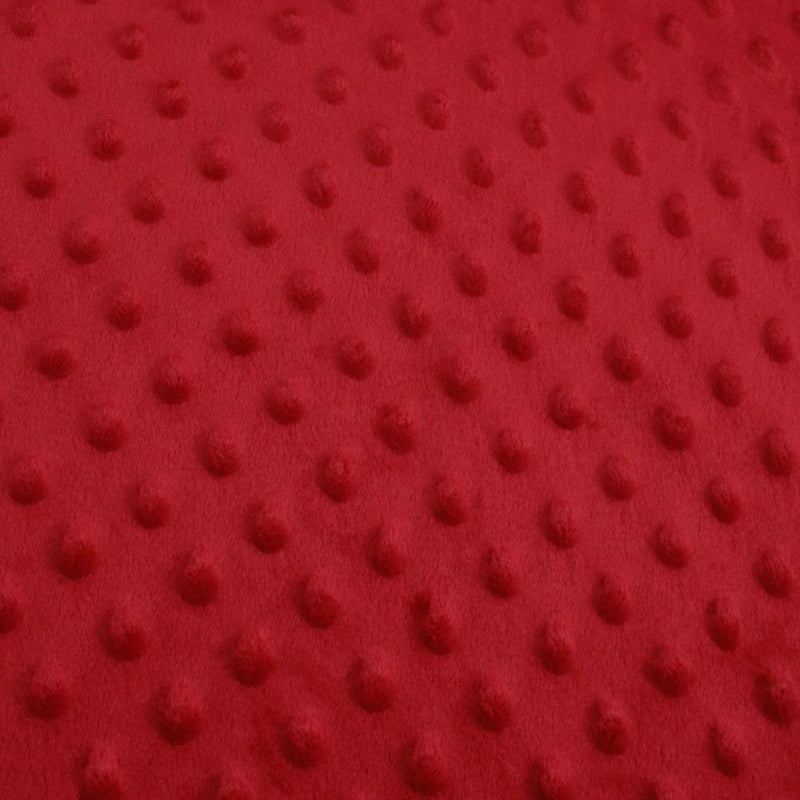 Dimple Micro Chenille - Red