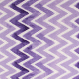 Anti-Pill Fleece Print - SLIPPY - Herringbone - Purple