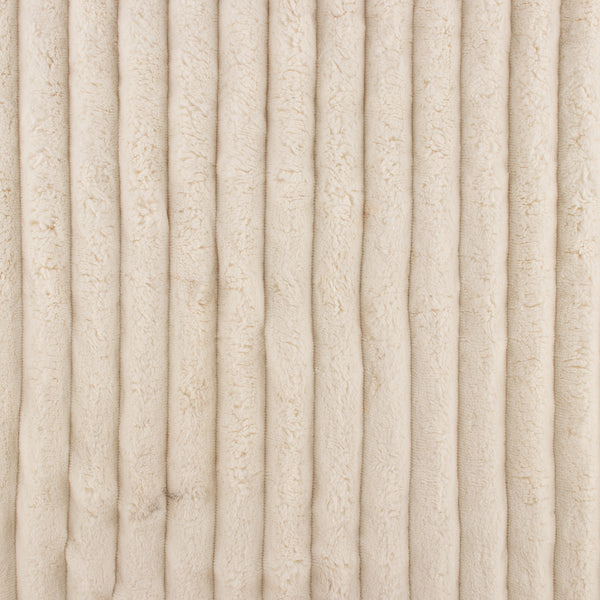 Solid Corded Chenille - Ivory