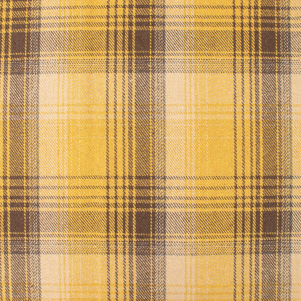 Tissu à carreaux pour veste - &lt;LUMBERJACK&gt; - Verge d&#039;or foncé
