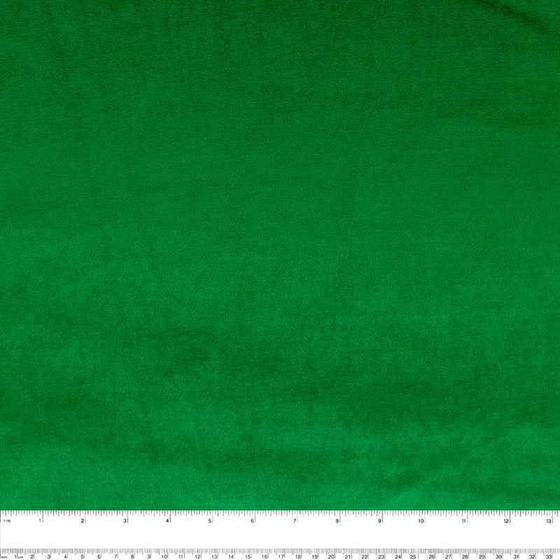 Solid velvet knit - VENEZIA - Bench green