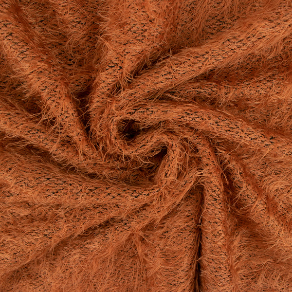 Knit - CHENILLE & BOUCLE - Chenille - Burn orange