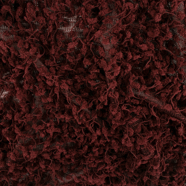 Knit - CHENILLE & BOUCLE - Boucle - Maroon