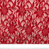 Corded lace - VIRGINIA - True red