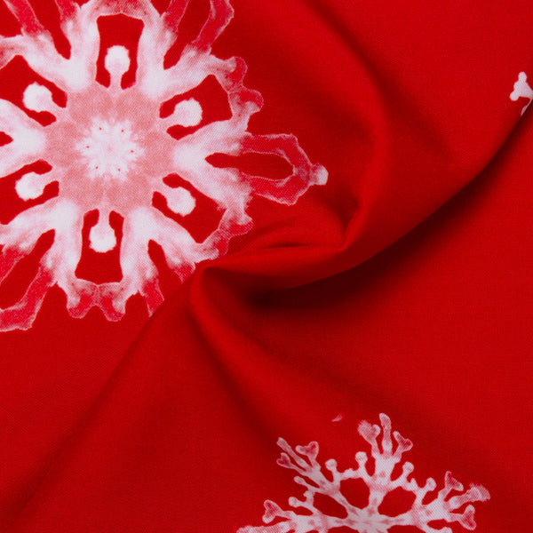 Holiday Tabling - Snowflake - Red