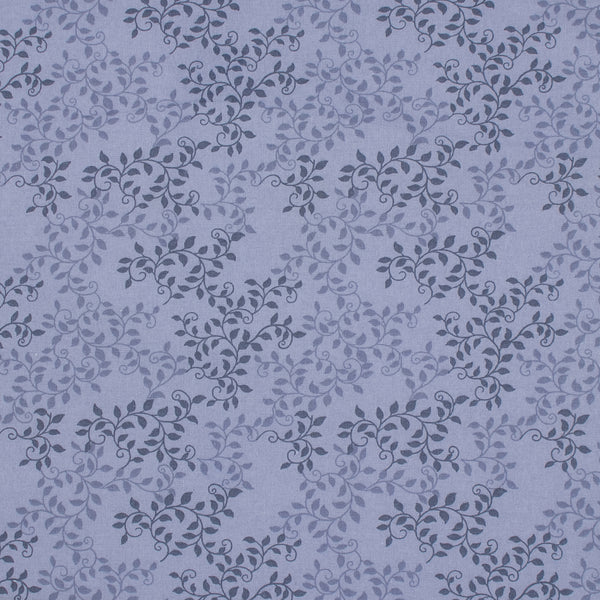 Wide Quilt Backing Print - Foliage - Lavender