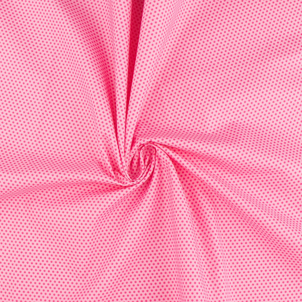 Tissu de Complément - MINI POIS - Rose
