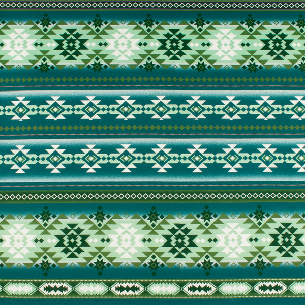 Printed Cotton - PRAIRIE CREEK - 008 - Green