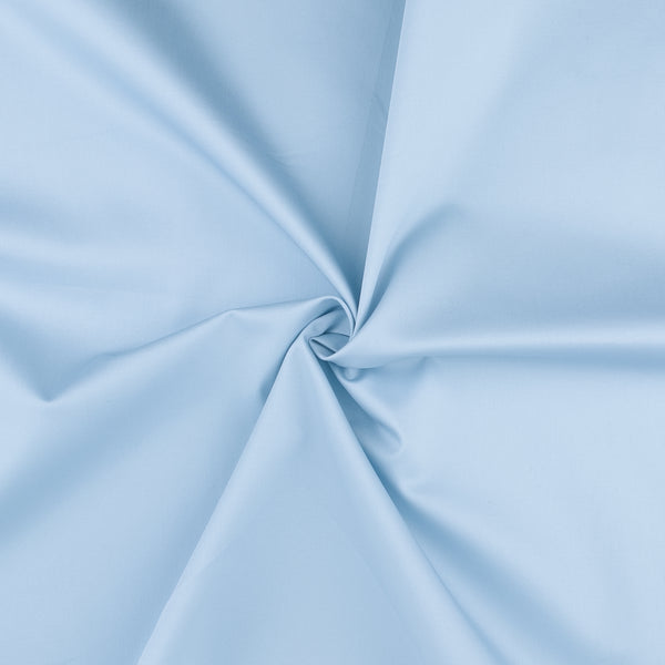 Satinette Extensible - SANDY - Bleu Ciel