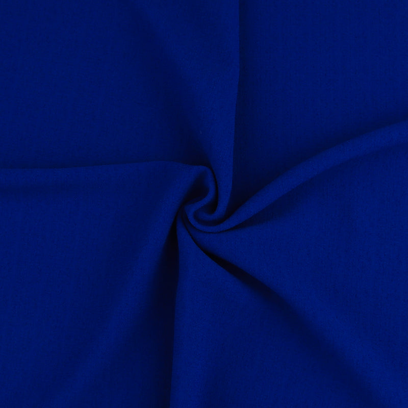 European Sample Collection - Medium Weight Crepe - 003 - Royal Blue