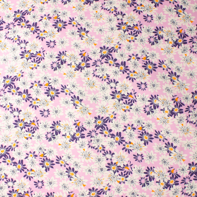 Printed Rayon Poplin - TIFFANY - 049 - Lilac