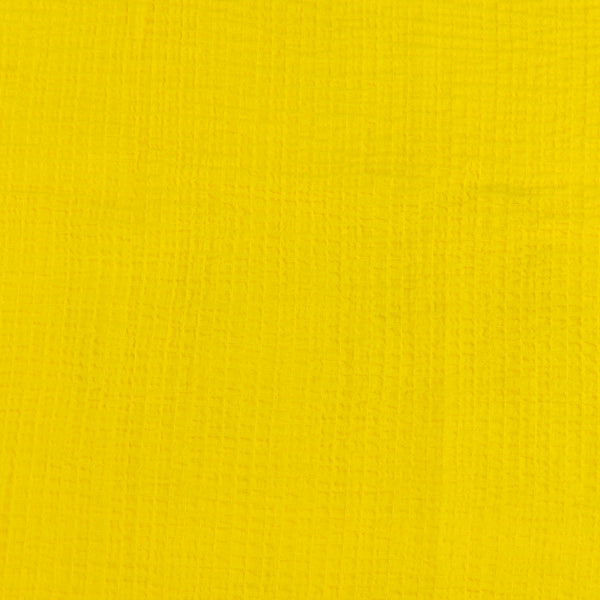 Crinkled Stretch Gauze - ALAIA - Yellow