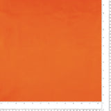 Popeline Extensible Unie - NORA - Tangerine