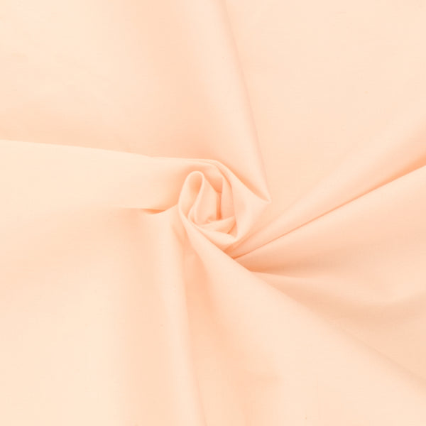 Solid Stretch Poplin - NORA - Light Pink