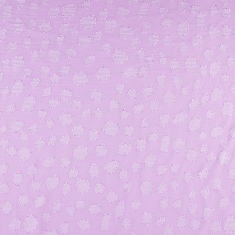 Jacquard Polyester - DOUCE BULLE - 004 - Lilas