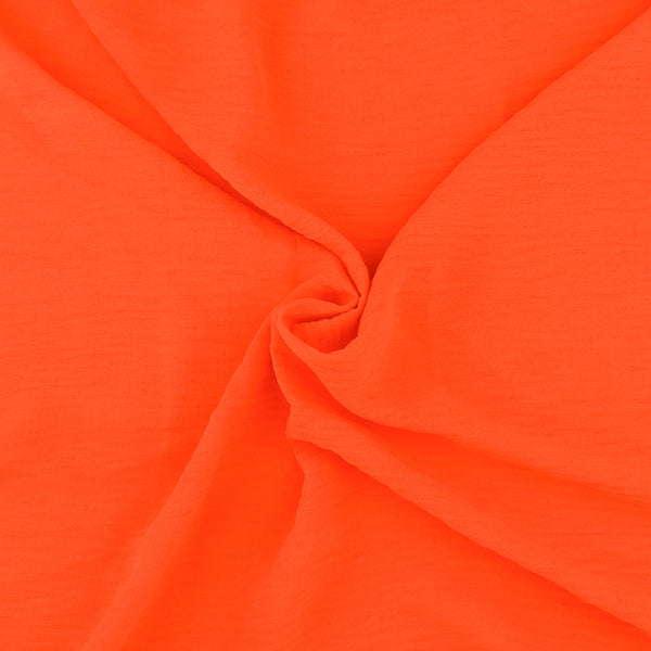 Polyester Flammé Uni - MARISA - Orange