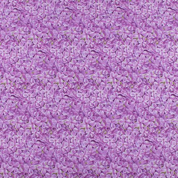 Printed Cotton - BLOOMERANG - 006 - Lilac