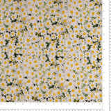 Digital Printed Cotton - FLOWER FIELDS - 006 - White