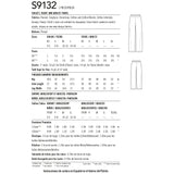 Simplicity S9132 Pyjamas Unisexes (XS-S-M-L / XS-S-M-L-XL)