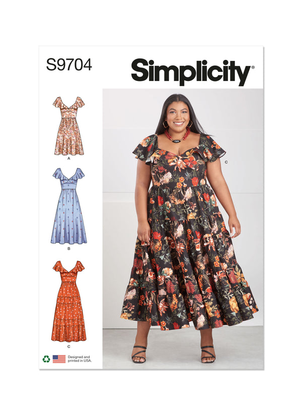 Simplicity S9704 Robes pour Femmes