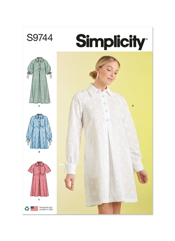 Simplicity S9744 Misses' Dresses