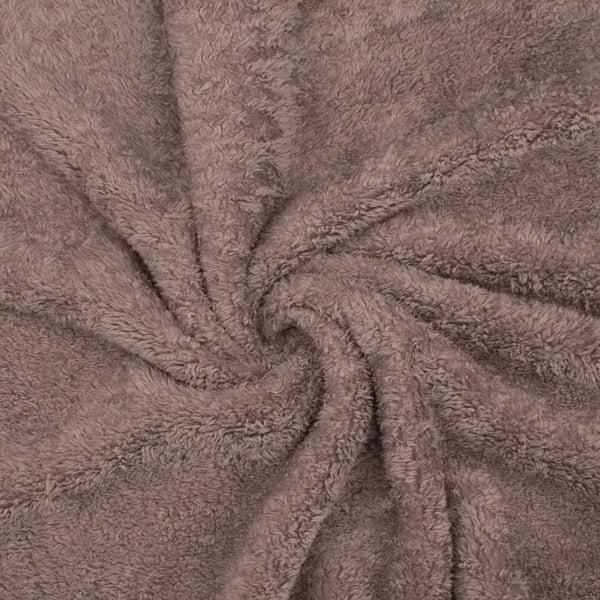 Solid Sherpa Fleece - CUDDLE - 013 - Taupe