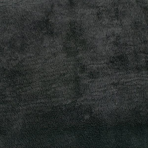 Solid Sherpa Fleece - CUDDLE - 015 - Charcoal