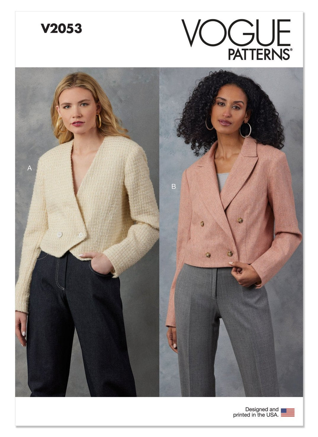 Vogue - V2053 MISSES' JACKETS – Fabricville