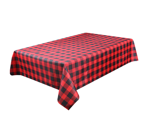 Tablecloth - Buffalo Check - Red