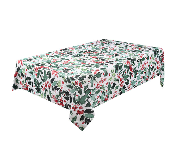 Tablecloth - Holly Berry - Multi