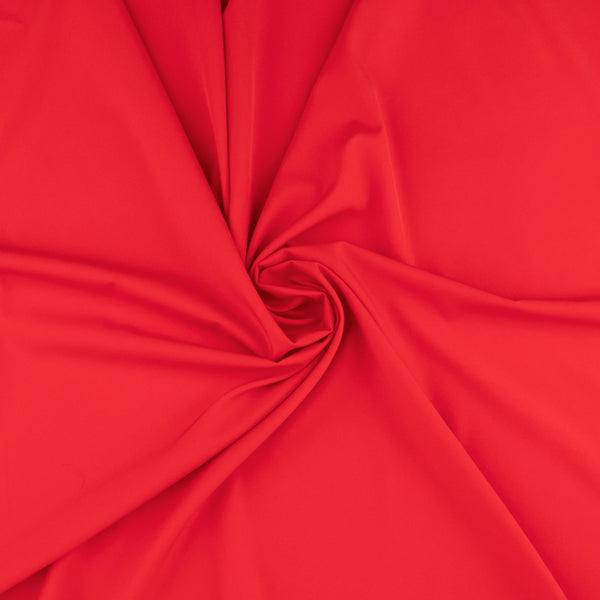 Tissu uni pour maillot de bain - VOLLEY - Rouge