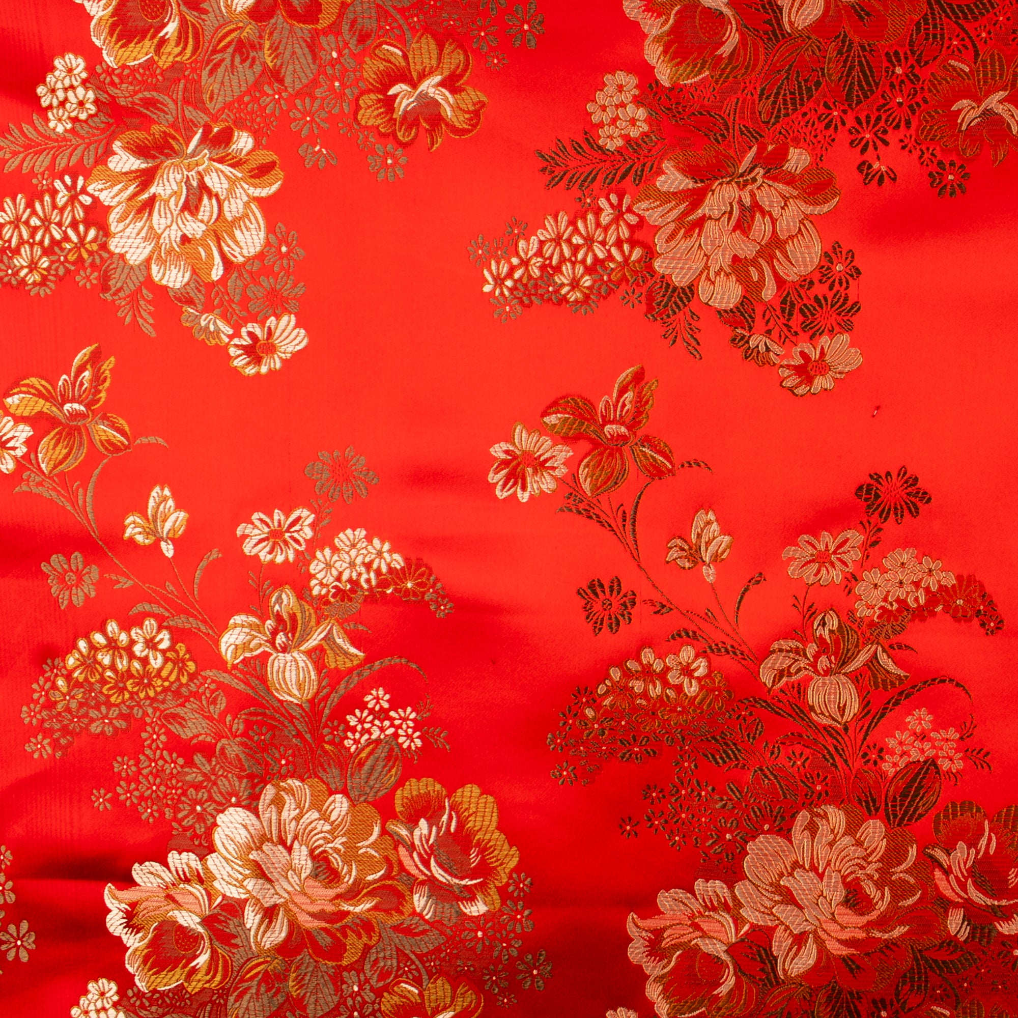 Red silk crêpe de Chine - SARTOR BOHEMIA