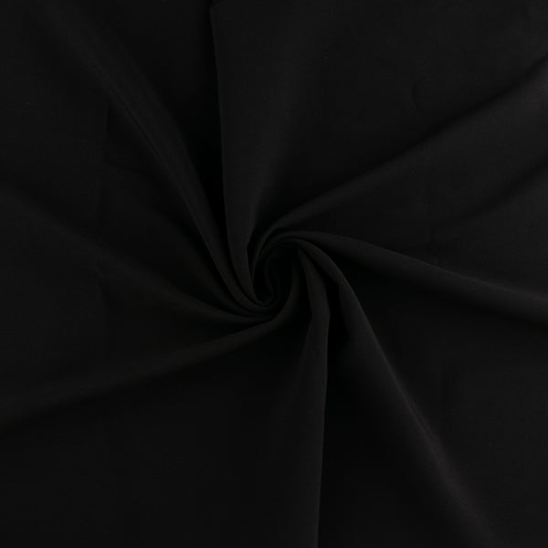 Tissu extensible pour costume - ANTONELLA - Noir