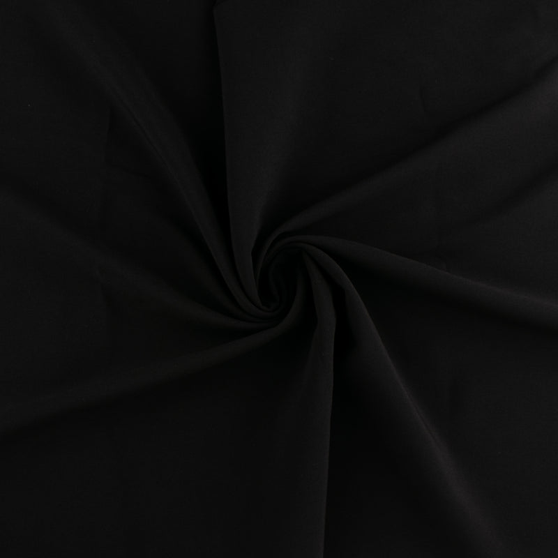 Tissu extensible pour costume - ANTONELLA - Noir