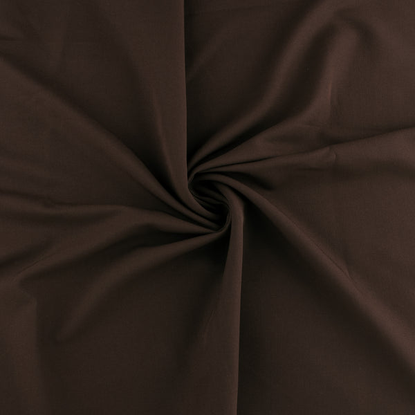 Tissu extensible pour costume - ANTONELLA - Chocolat